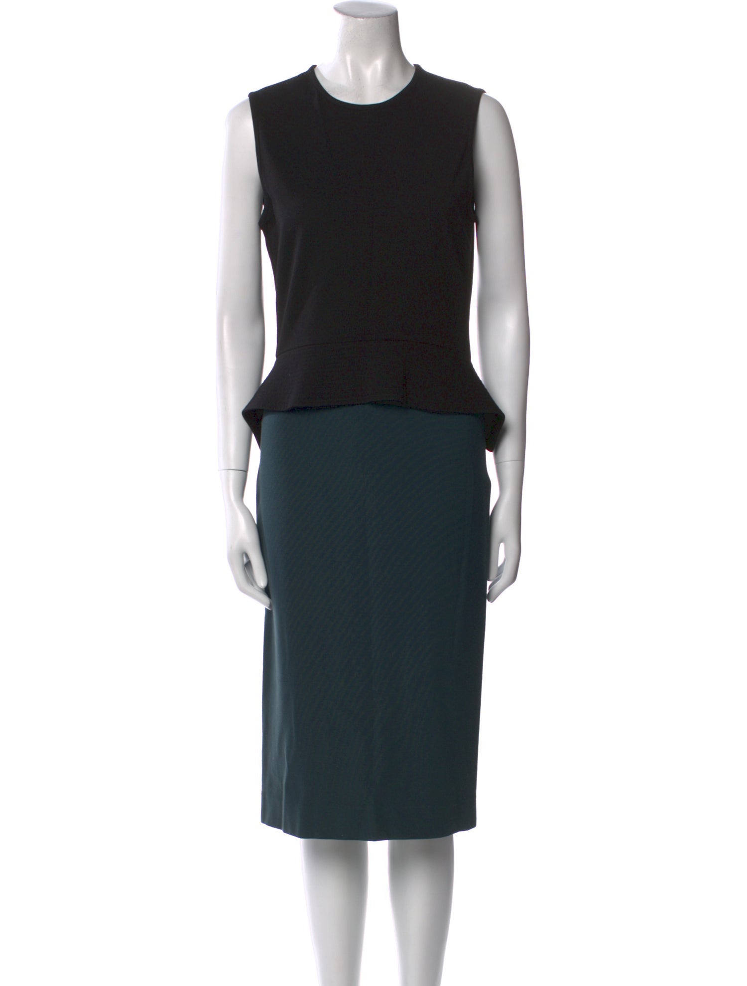 Stella McCartney Crew Neck Midi Length Dress