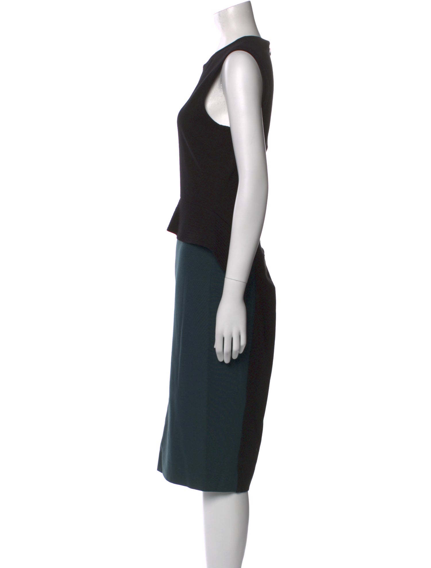 Stella McCartney Crew Neck Midi Length Dress