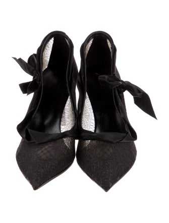 Stella McCartney Mesh Mesh Accents Pumps