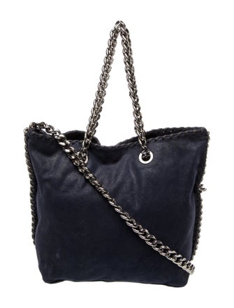Stella McCartney Vegetarian Suede Top Handle Bag
