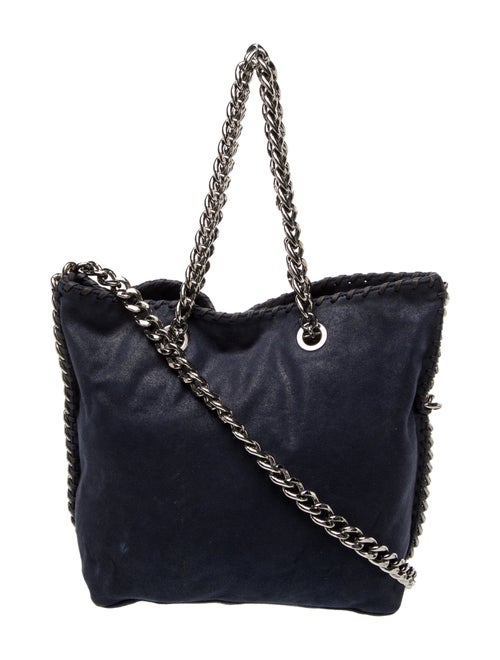 Stella McCartney Vegetarian Suede Top Handle Bag