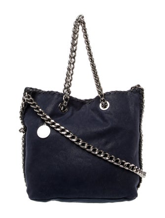Stella McCartney Vegetarian Suede Top Handle Bag