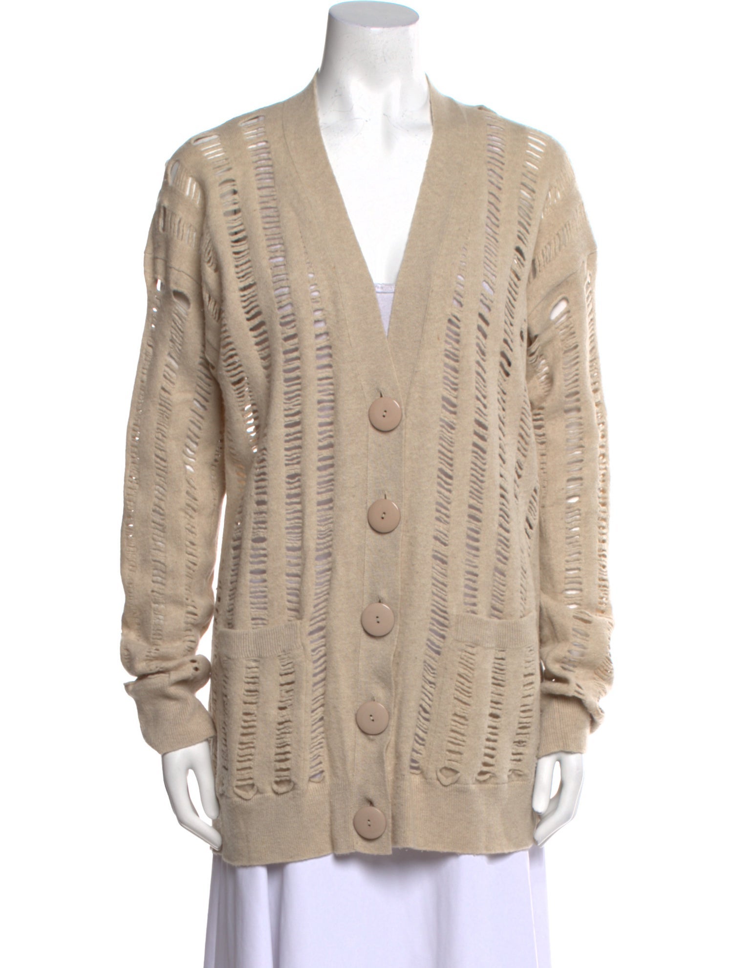 Stella McCartney Virgin Wool V-Neck Sweater