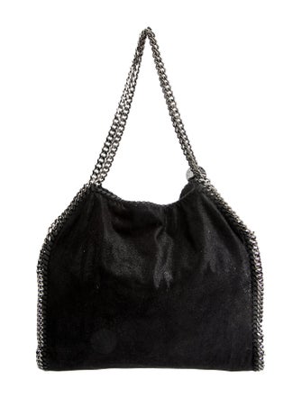 Stella McCartney Vegetarian Suede Shoulder Bag