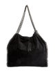 Stella McCartney Vegetarian Suede Shoulder Bag
