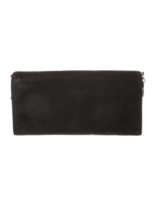 Stella McCartney Vegetarian Suede Continental Wallet