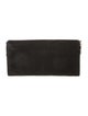Stella McCartney Vegetarian Suede Continental Wallet