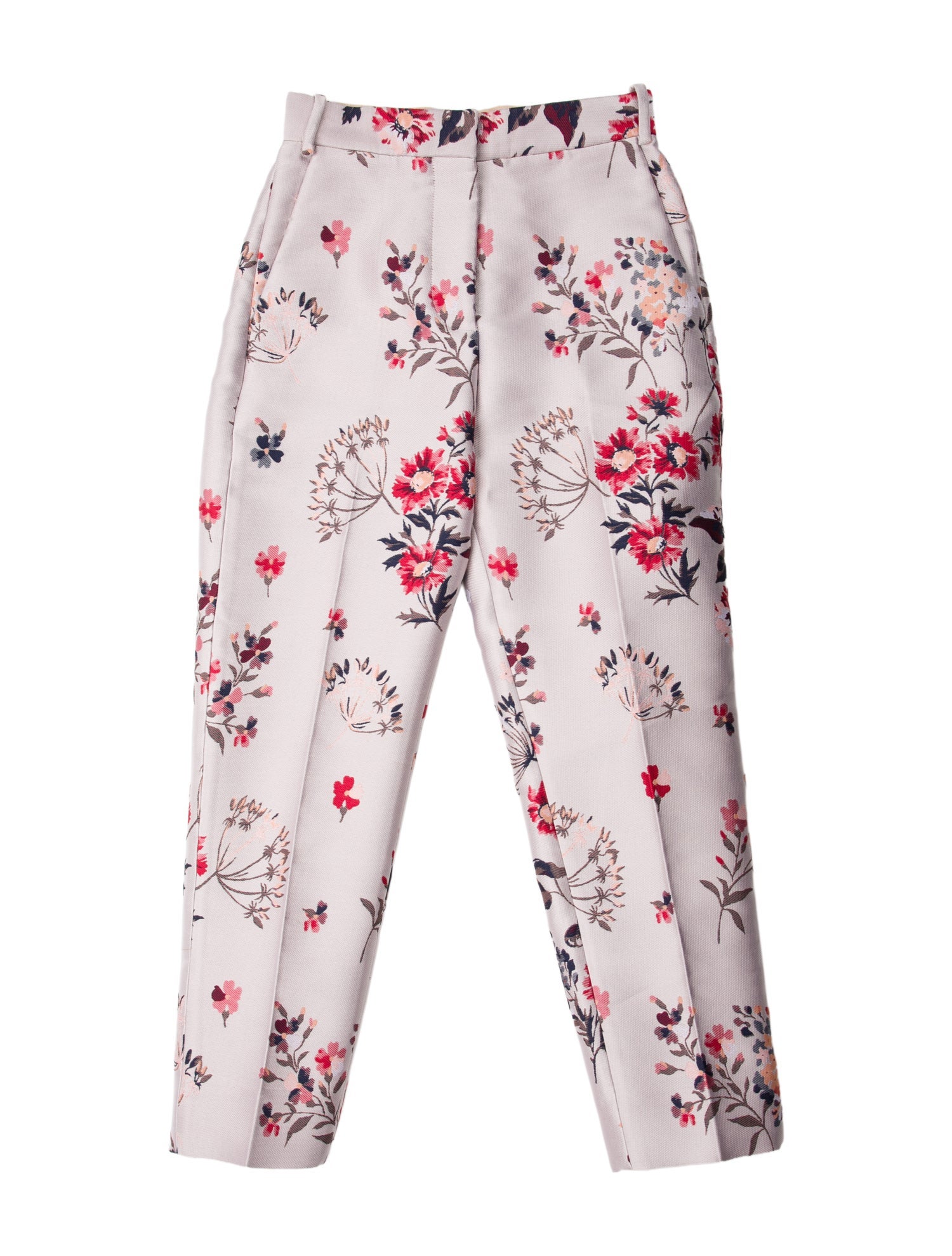 Stella McCartney Floral Print Straight Leg Pants