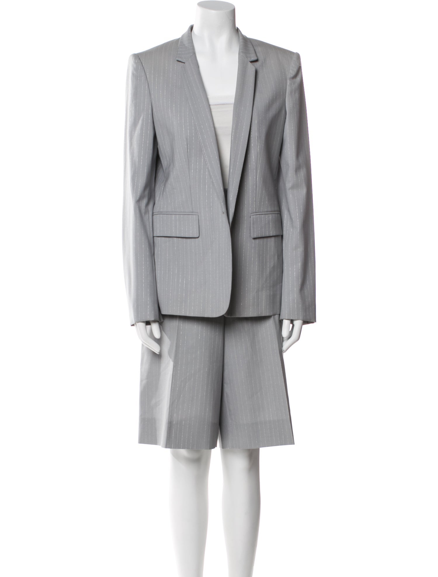 Stella McCartney Wool Striped Short Set