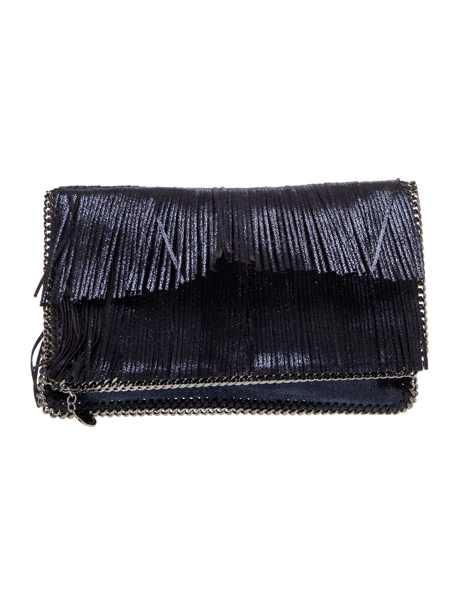 Stella McCartney Vegan Suede Clutch