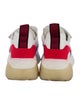 Stella McCartney Leather Colorblock Pattern Chunky Sneakers