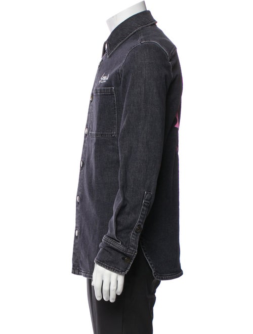 Stella McCartney Graphic Print Denim Jacket