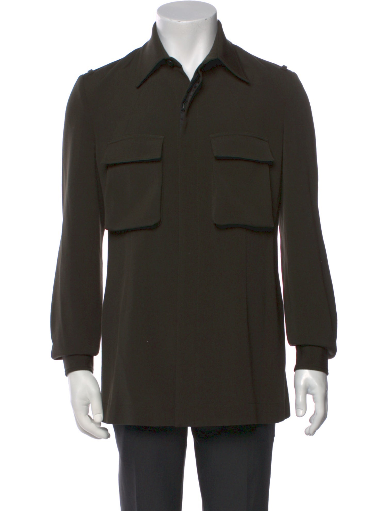 Stella McCartney Wool Long Sleeve Shirt