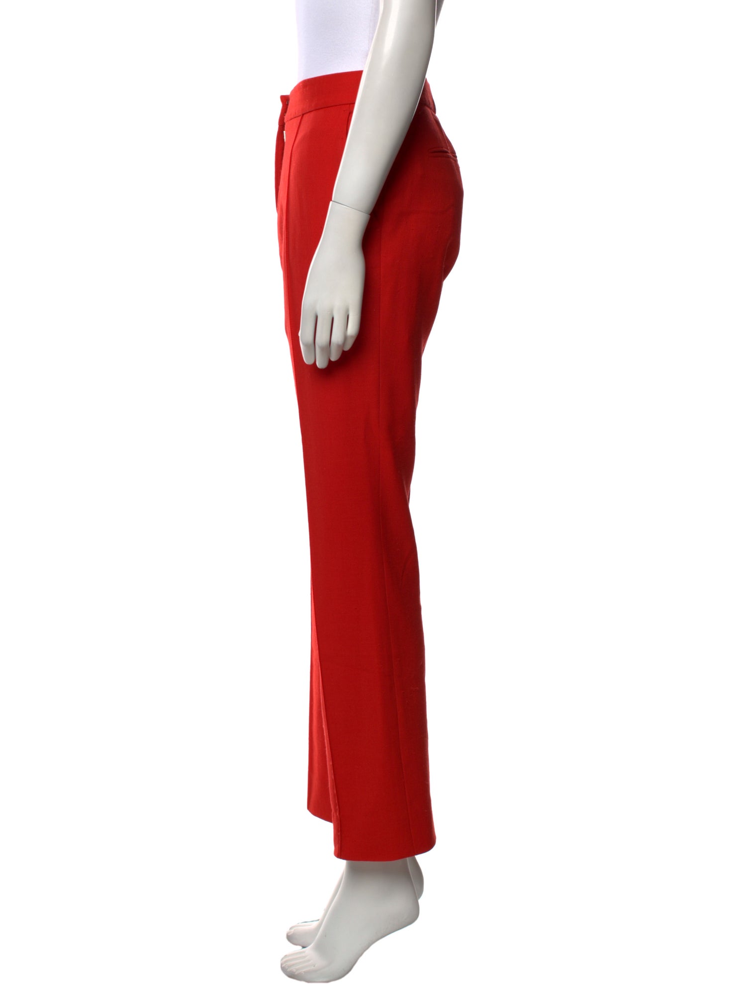 Stella McCartney Wool Straight Leg Pants