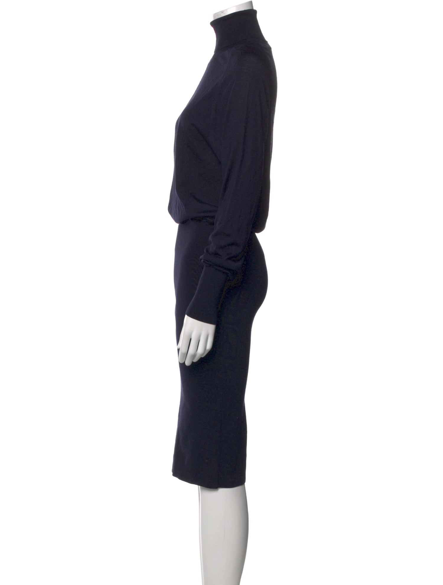 Stella McCartney Virgin Wool Midi Length Dress