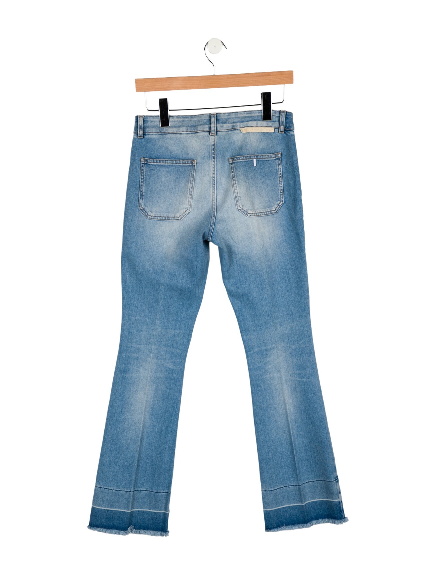 Stella McCartney Mid-Rise Straight Leg Jeans