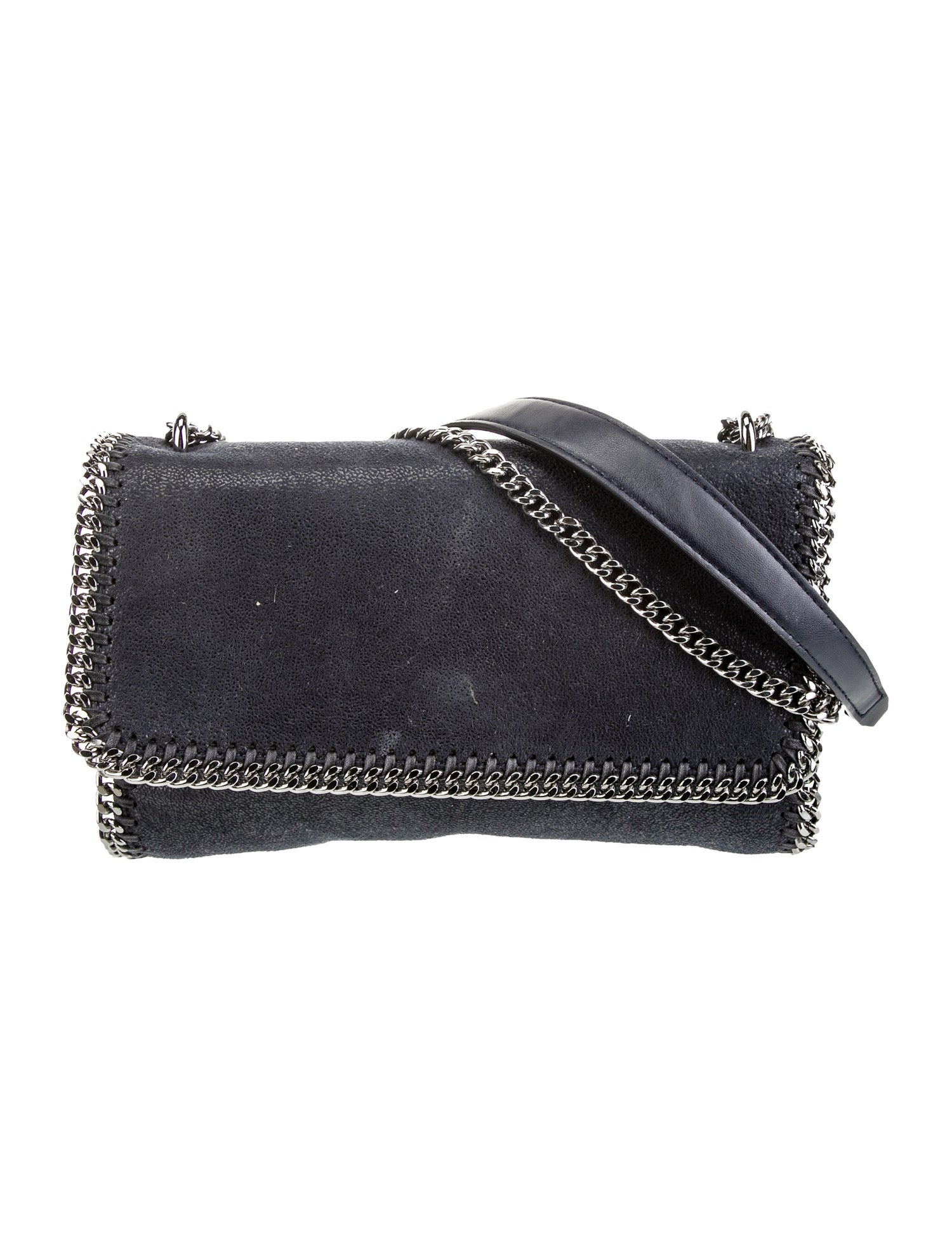 Stella McCartney Vegetarian Suede Shoulder Bag