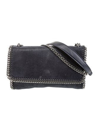 Stella McCartney Vegetarian Suede Shoulder Bag