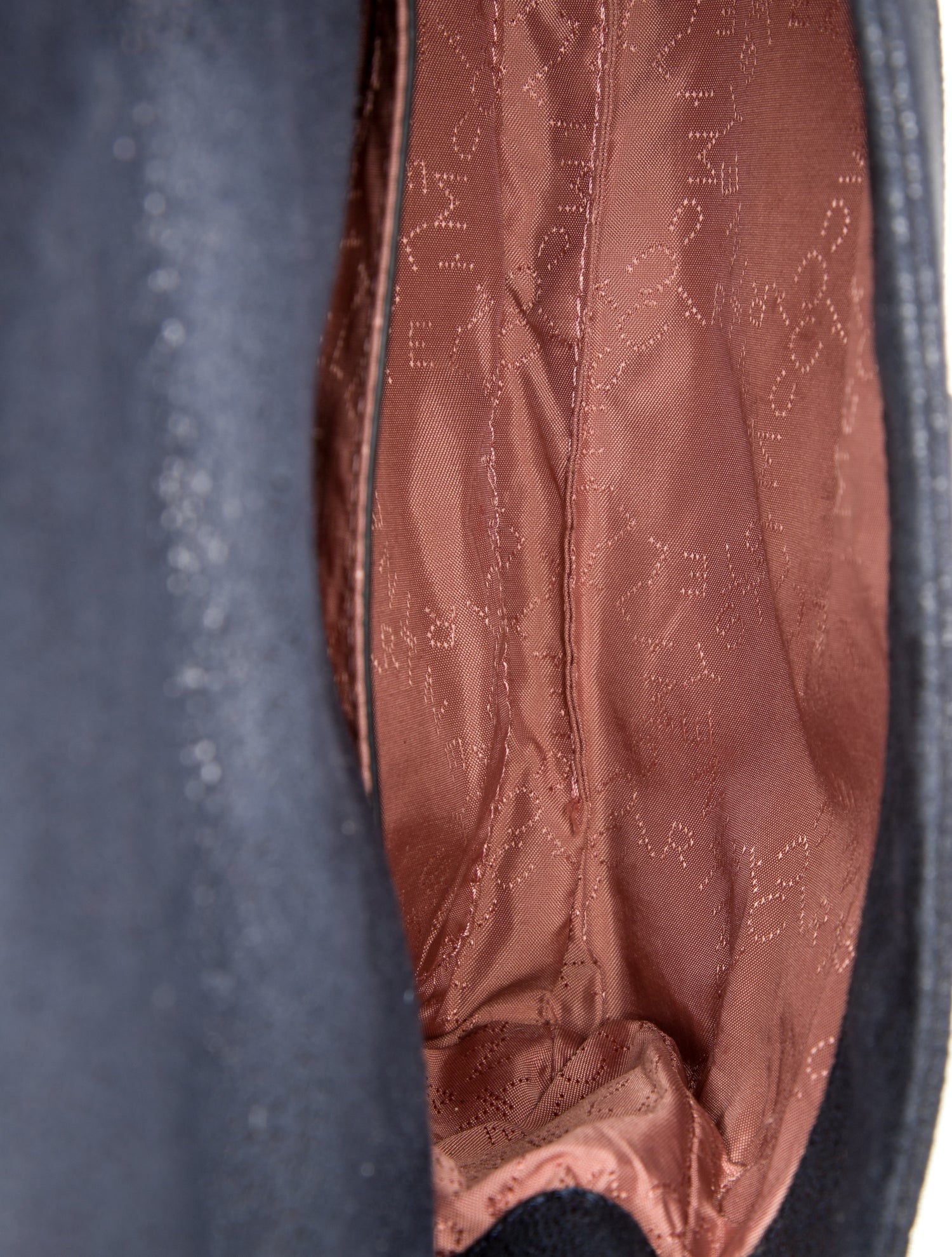 Stella McCartney Vegetarian Suede Shoulder Bag