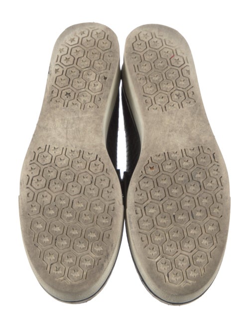 Stella McCartney Embossed Leather Animal Print Loafers
