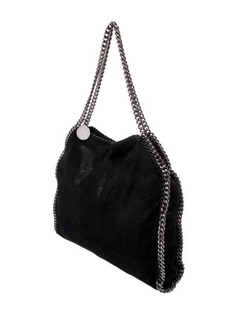 Stella McCartney Vegetarian Suede Shoulder Bag