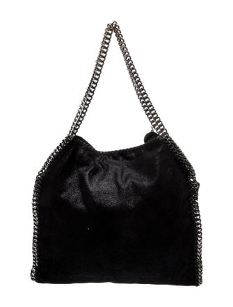 Stella McCartney Vegetarian Suede Shoulder Bag