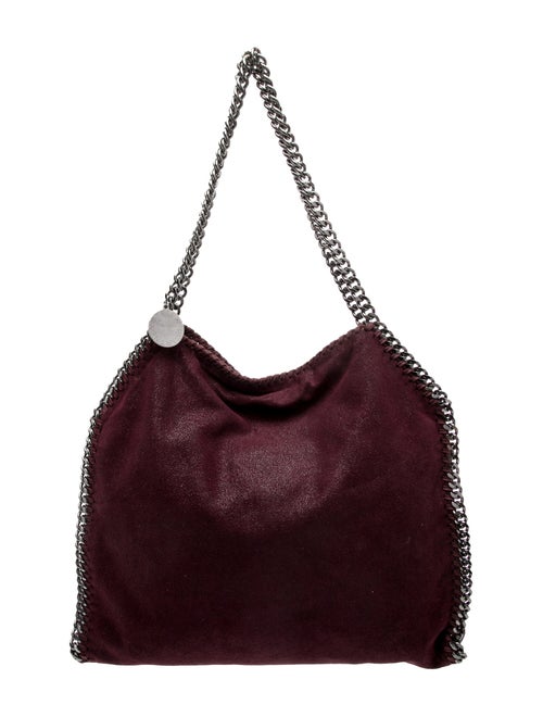 Stella McCartney Vegetarian Suede Top Handle Bag