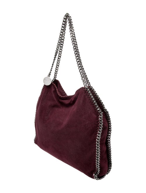 Stella McCartney Vegetarian Suede Top Handle Bag