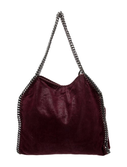 Stella McCartney Vegetarian Suede Top Handle Bag