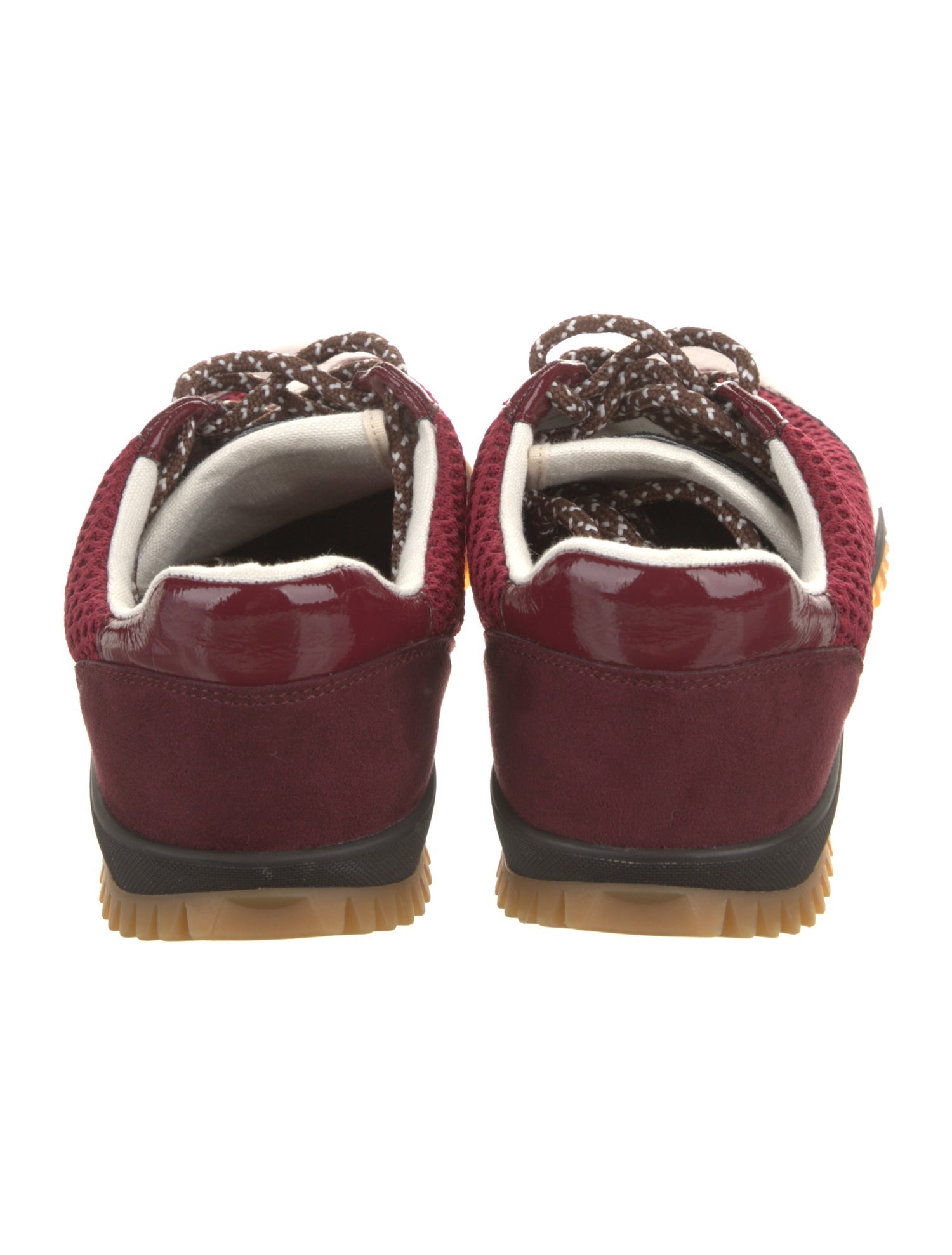 Stella McCartney Printed Leather Trim Embellishment Sneakers