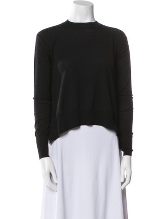 Stella McCartney Wool Mock Neck Sweatshirt