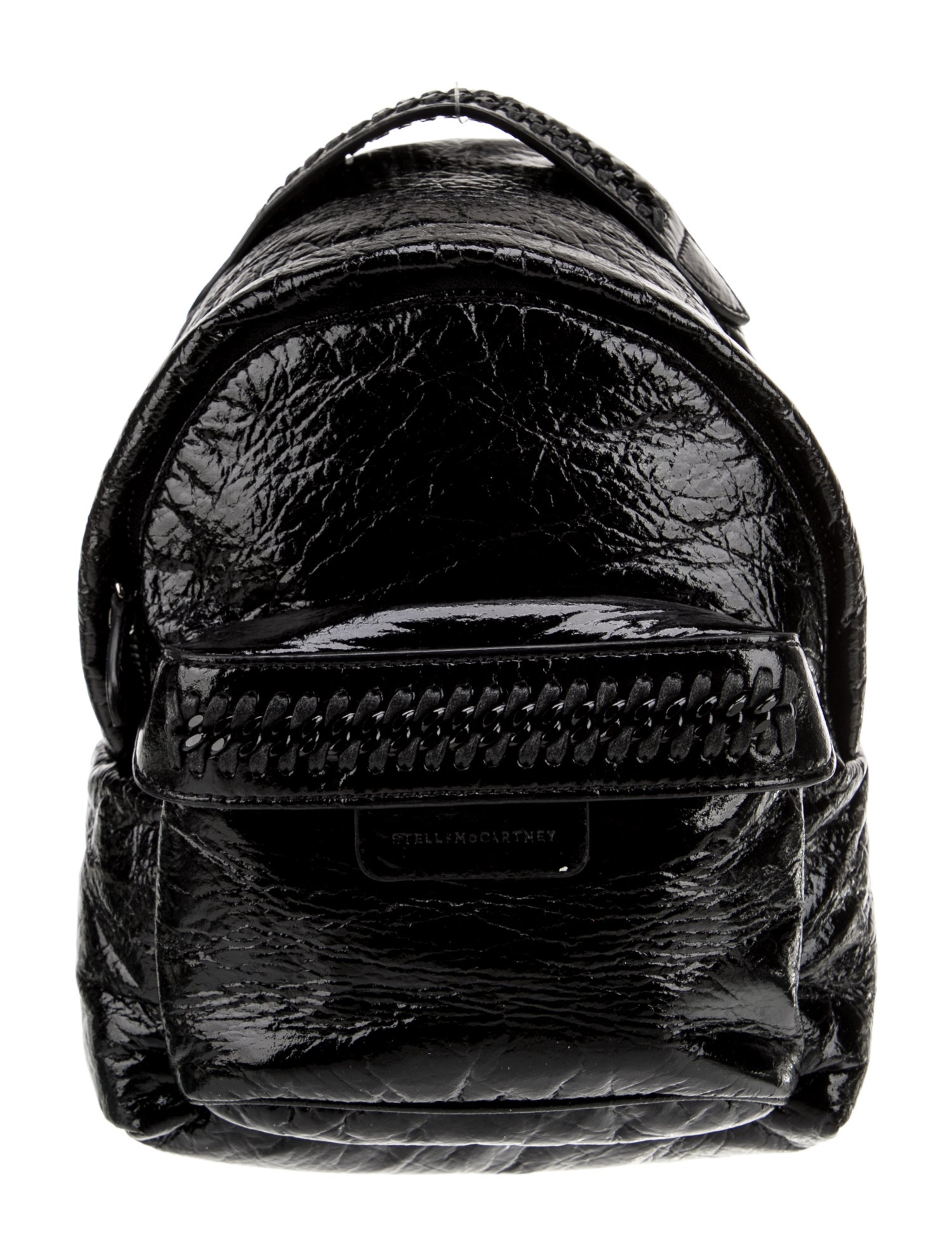 Stella McCartney Vegan Patent Leather Backpack