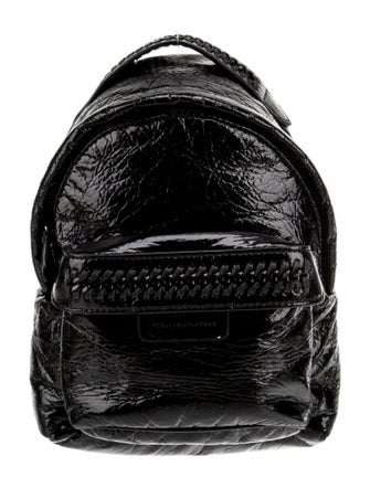 Stella McCartney Vegan Patent Leather Backpack