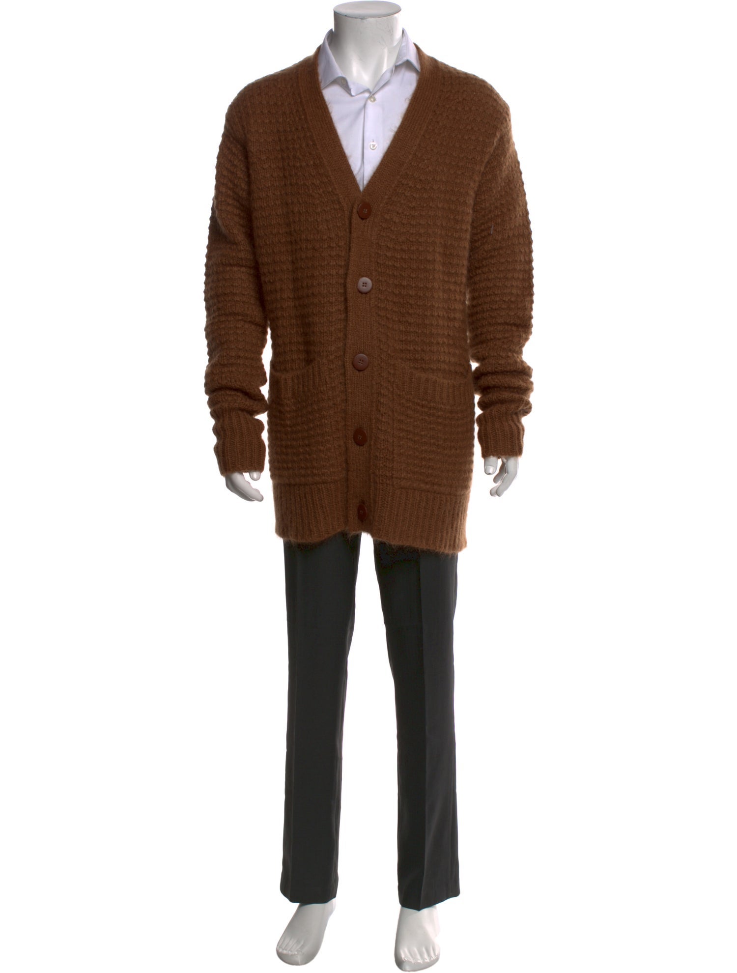 Stella McCartney V-Neck Long Sleeve Cardigan