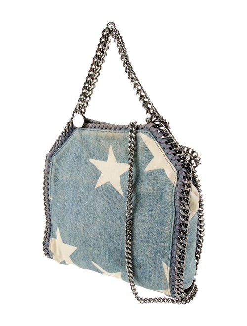 Stella McCartney Denim Top Handle Bag