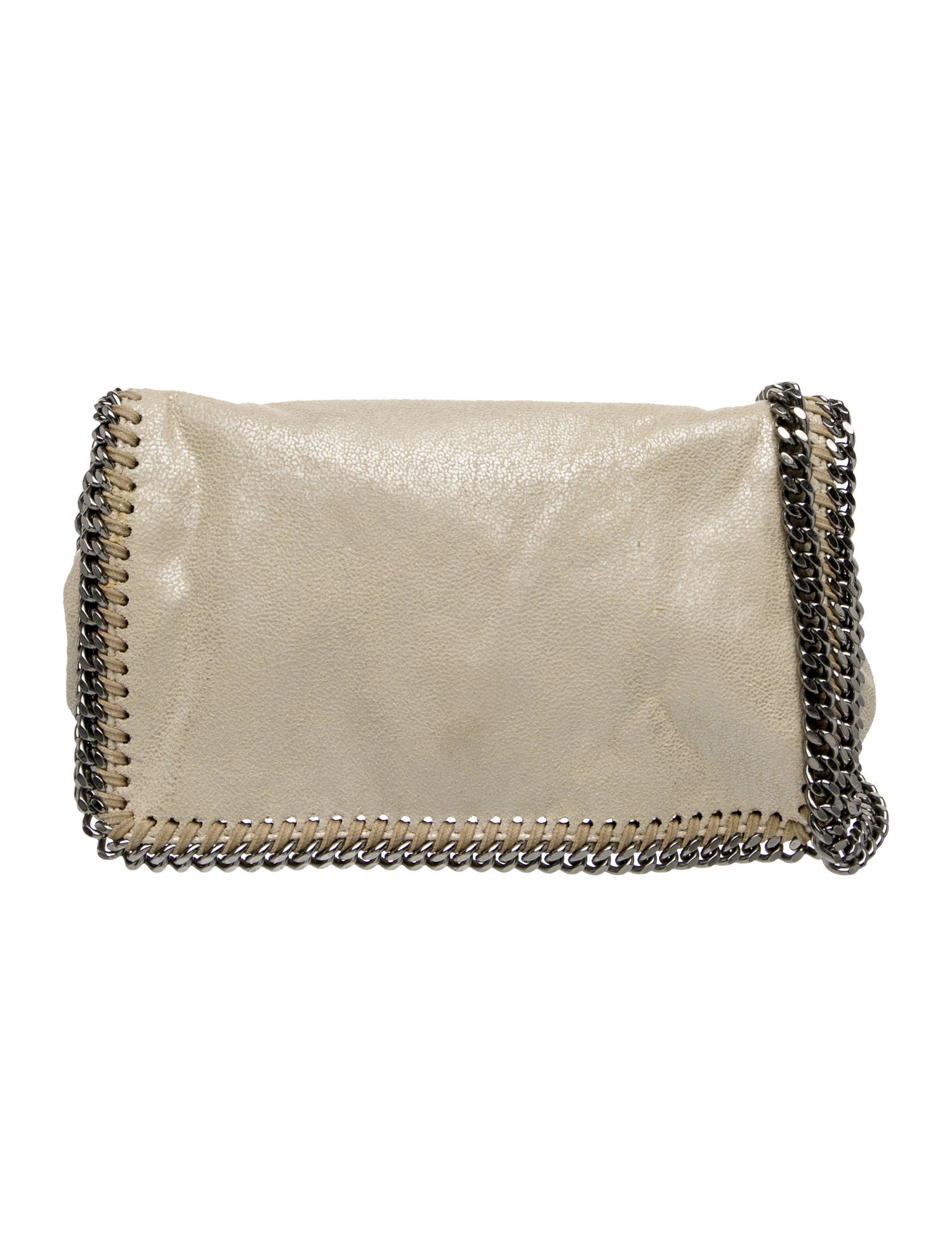 Stella McCartney Vegetarian Suede Clutch