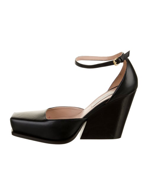 Stella McCartney Vegan Leather D'Orsay Pumps