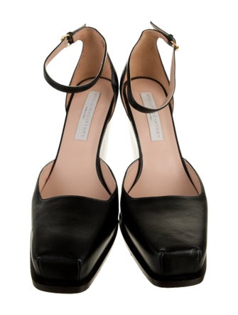 Stella McCartney Vegan Leather D'Orsay Pumps