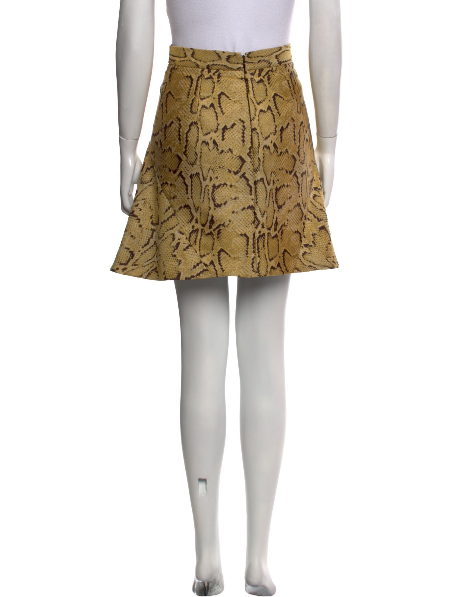 Stella McCartney Animal Print Mini Skirt