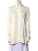 Stella McCartney Long Sleeve Button-Up Top