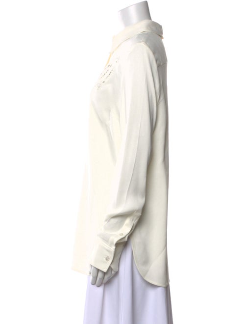 Stella McCartney Long Sleeve Button-Up Top