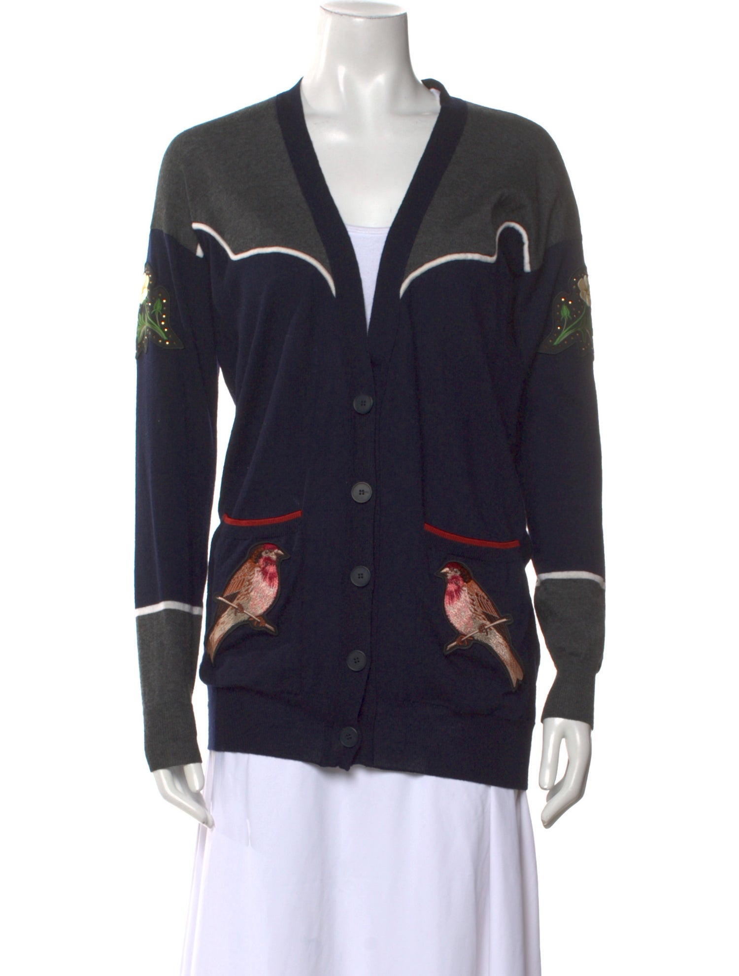 Stella McCartney Virgin Wool Printed Sweater