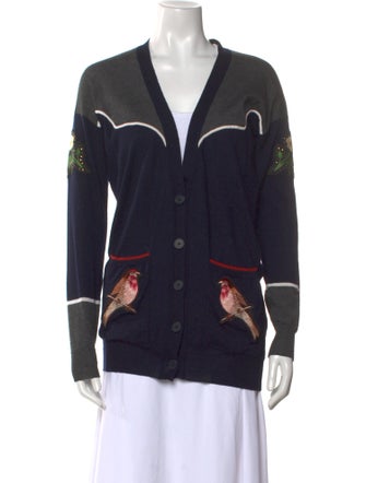 Stella McCartney Virgin Wool Printed Sweater