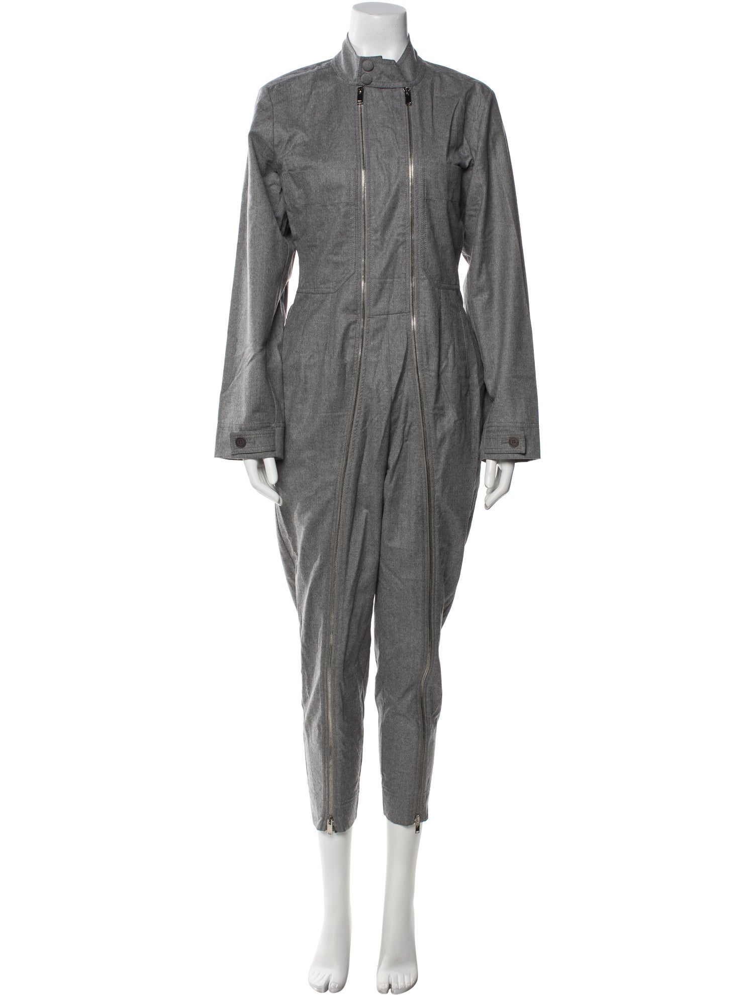 Stella McCartney Wool Mock Neck Jumpsuit