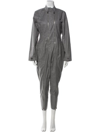 Stella McCartney Wool Mock Neck Jumpsuit