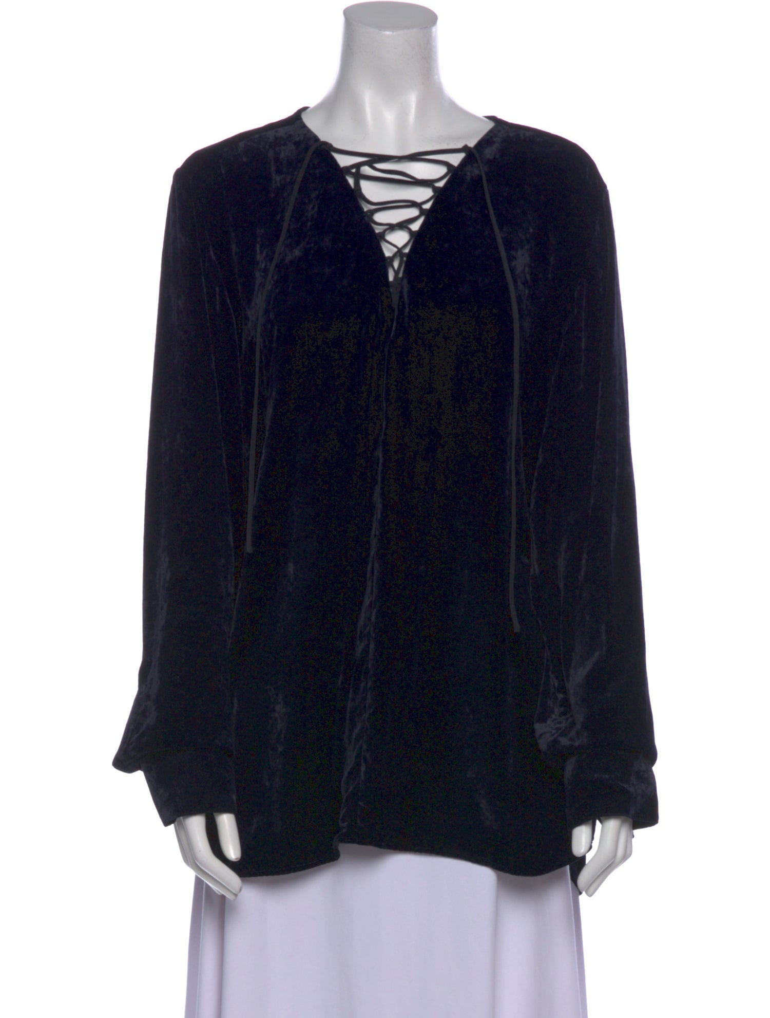 Stella McCartney Velvet V-Neck Tunic