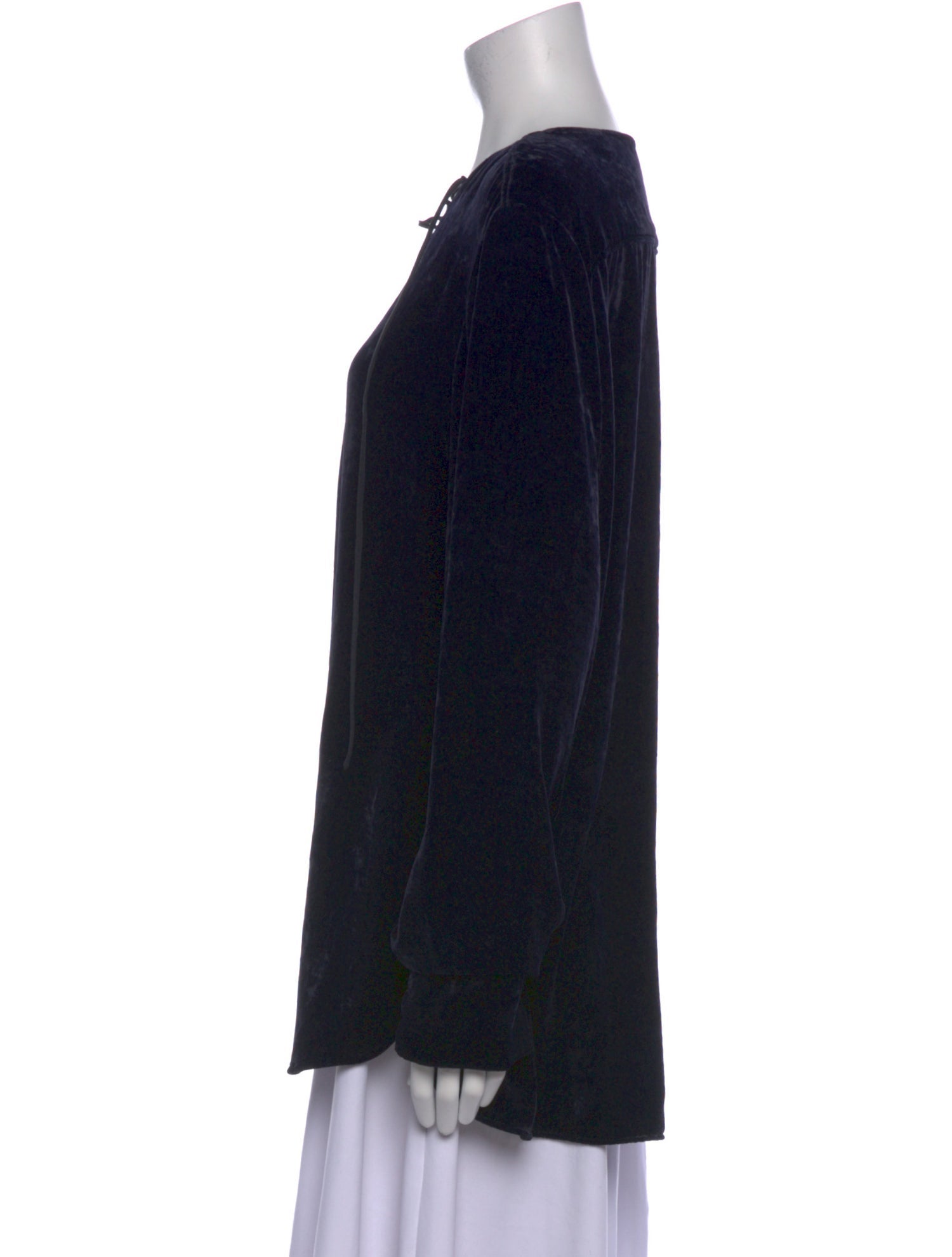 Stella McCartney Velvet V-Neck Tunic