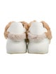 Stella McCartney Faux Fur Colorblock Pattern Sneakers