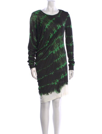 Stella McCartney Tie-Dye Print Knee-Length Dress
