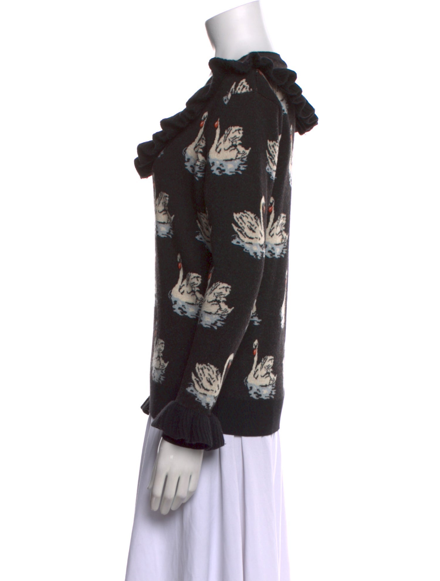 Stella McCartney Virgin Wool Printed Sweater